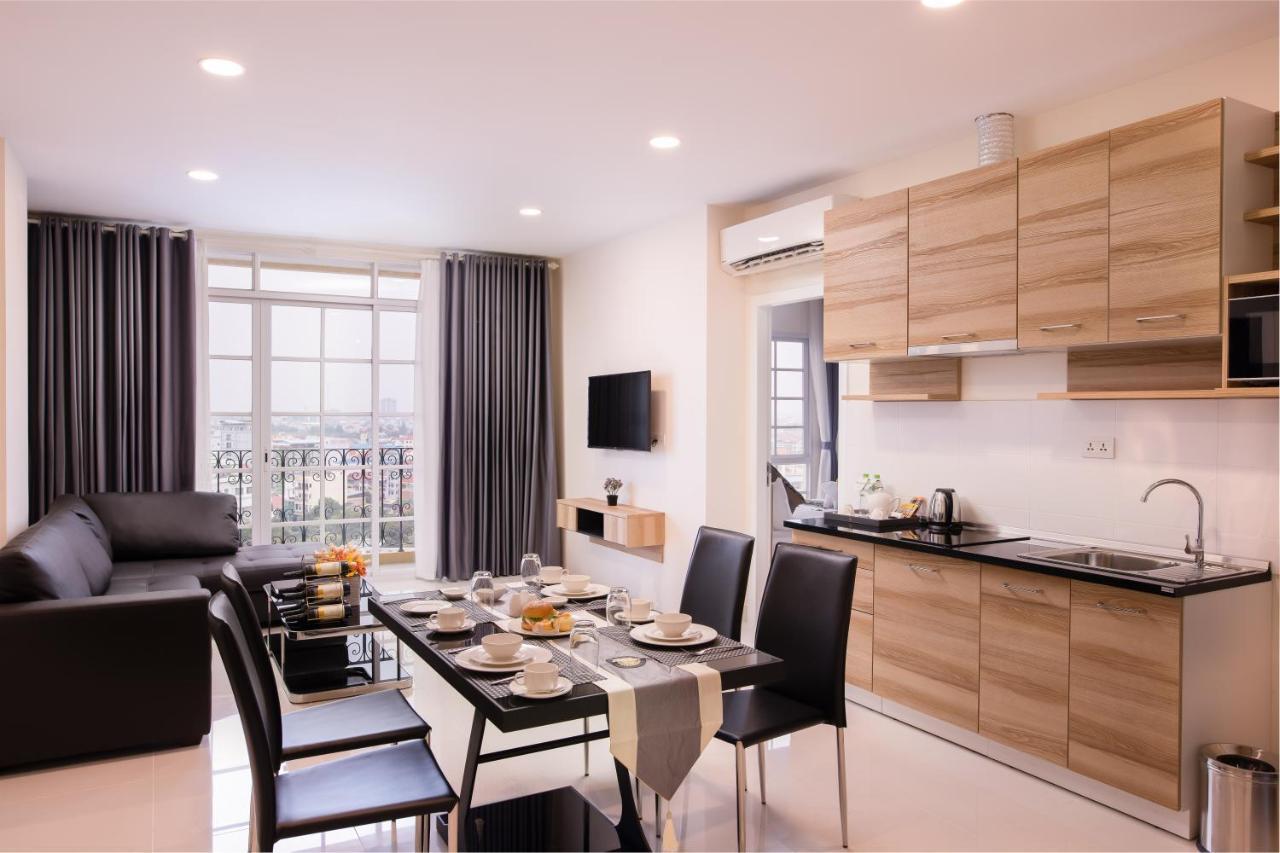 Tk View Hotel & Apartment Phnom Penh Dış mekan fotoğraf